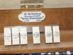 Die Grüneberg-Orgel in Zirzow Die Grüneberg-Orgel in Zirzow